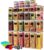 68 PCS Airtight Food Storage Containers With Lids BPA Free,Cereal Containers Storage for Kitchen Pantry Organization and Storage, Dishwasher safe,Include Labels Marker Spoon Set,Cereal, Flour Sugar