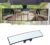 8sanlione Car Rearview Mirrors, Shock Resistant Interior Clip-on Panoramic Rear View Mirror for Car, Wide Viewing Range, 12 inch HD Universal Use for Cars, SUVs, Trucks, Vehicles (White)