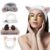 AHONEY Makeup Spa Headband Face Wash Headband for Women Girls Cute Headbands Animal Ears Shower 4Pcs Coral Fleece Hair Band Women Cosmetic Headwrap for Spa Yoga Makeup Washing Face