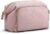 BAGSMART Travel Makeup Bag, Cosmetic Bag Make Up Organizer Case,Large Wide-open Pouch for Women Purse for Toiletries Accessories Brushes