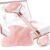 BAIMEI Jade Roller & Gua Sha, Face Roller Redness Reducing Skin Care Tools, Massager for Face, Eyes, Neck, Relieve Wrinkles, Self Care Gift for Men Women, Valentine’s Day Gifts – Rose Quartz