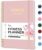 Fitness Workout Journal for Women & Men, A5(5.5″ x 8.2″) Workout Log Book Planner for Tracking, Progress, and Achieving Your Wellness Goals-Pink
