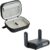 GL.iNet GL-AXT1800 (Slate AX) Pocket-Sized Wi-Fi 6 Gigabit Travel Router & Gadget Organizer Case (Black)