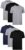 Hanes Men’s, Odor Control, Moisture-Wicking Tee Shirts, 100% Cotton Undershirts, Multi-Packs