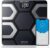 INEVIFIT EROS Bluetooth Body Fat Scale Smart BMI Highly Accurate Digital Bathroom Body Composition Analyzer with Wireless Smartphone APP 400 lbs 11.8 x 11.8 inch (Black)