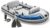 INTEX Excursion Inflatable Boat Series: Includes Deluxe 54in Aluminum Oars and High-Output Pump – SuperStrong PVC – Adjustable Seats with Backrest – Fishing Rod Holders – Welded Oar Locks