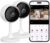 Indoor Camera, litokam Cameras for Home Security with Night Vision, Pet Camera with Phone App, 2K Indoor Security Camera, Motion Detection, 2-Way Audio, WiFi Camera Home Camera Compatible with Alexa