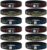 Inkstone (12-pack Baseball Motivational Silicone Bracelets – Wholesale Bulk Baseball Jewelry, Sports Gifts, Party Favors and Supplies