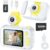 Kid Camera,ARNSSIEN Camera for Kid,2.4in IPS Screen Digital Camera,180°Flip Len Student Camera,Children Selfie Camera with Playback Game,Christmas/Birthday Gift for 4 5 6 7 8 9 10 11 Year Old Girl Boy