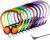 Ladont 10 Pack Kids Headphones Bulk for School Classroom, Multi Color Wired Headphones for Kids Students Child, 3.5mm Jack (10 Pack)