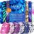 MAREE Facial Masks with Marine Collagen & Hyaluronic Acid – Sheet Moisturizing Masks for Face with Green & Red Algae Extract for All Skin Types – Hydrating Skin Care Mask with Pearl Extract – 6 Pack
