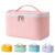 Meiyuuo Makeup Bag Cosmetic Bags Small for Women Ladies Zipper Pouch Makeup Organizer Waterproof Cute (Light Pink)