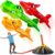 MindSprout Dino Blasters, Rocket Launcher for Kids – Launch up to 100 ft. Birthday Gift, for Boys & Girls Age 3, 4, 5, 6, 7, Years Old – Outdoor Toys, Family Fun, Dinosaur Toy, Kids Toys