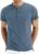 NITAGUT Mens Fashion Casual Front Placket Basic Long/Short Sleeve Henley T-Shirts