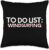 Novelty Windsurfing Outdoor Windsurf Men Women Funny to Do List Sports Adventure Windsurfer Gag Throw Pillow, 16×16, Multicolor