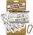 ReferenceReady Outdoor Knots – Waterproof Knot Tying Cards with Mini Carabiner – Includes 22 Rope Knots for Camping, Backpacking, & Scouting Scenarios