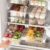 Refrigerator Organizer Bins – Clear Plastic Container Drawer for Egg Vegetable Fruit Snack Drink Food, Home Essentials Organization and Storage for Fridge Kitchen Cabinet Pantry Freezer