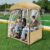 Sport Tent with Removable Top Cover and Sealed Floor, MioTsukus Instant Weather Proof Pod, Pop Up Bubble Clear View Tent, All Weather Shelter for Soccer, Football, and Other Outdoor Events-1~4 People