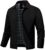 TBMPOY Men’s Lightweight Jackets Casual Windbreaker Stylish Light Golf Full Zip Up Work Dress Business with Zip Pockets