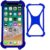 Zittop Universal Smart Phone Bumper Case Elastic Soft Silicone Cover for 5.2″ Phones Size 4” to 6.5” inch Case (Blue)